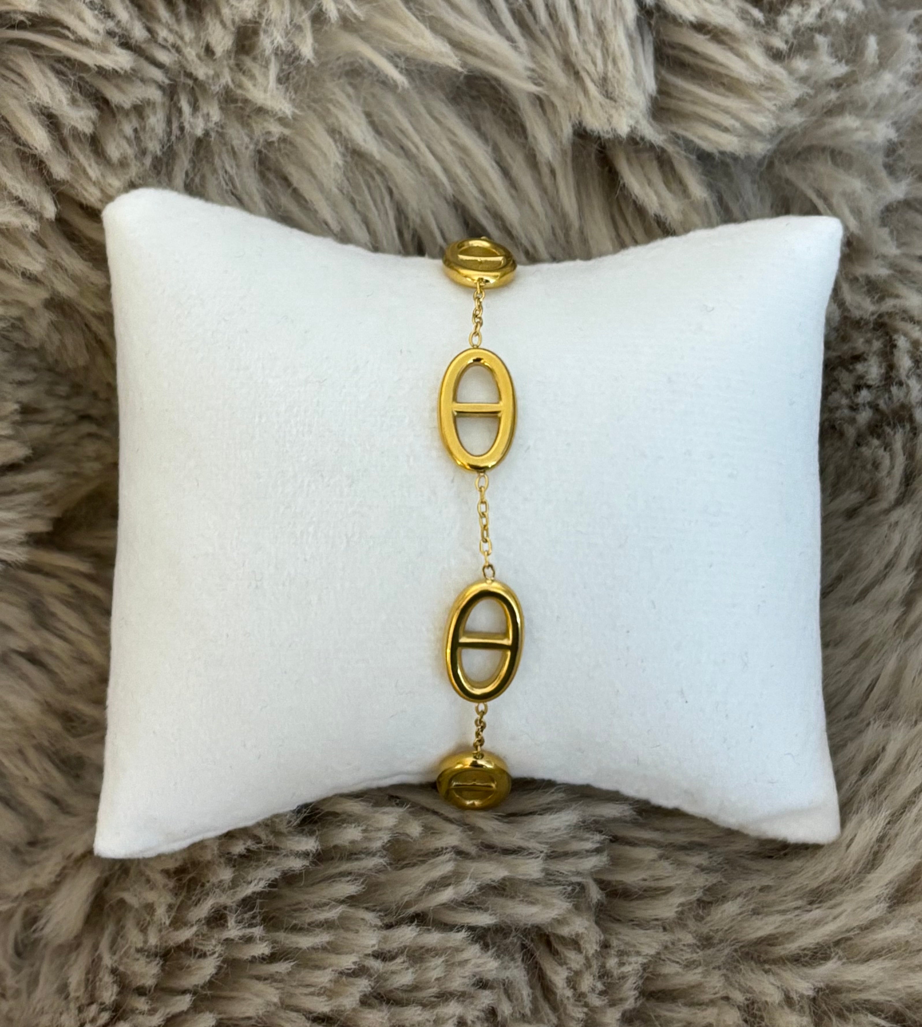 Bracelet maille marine